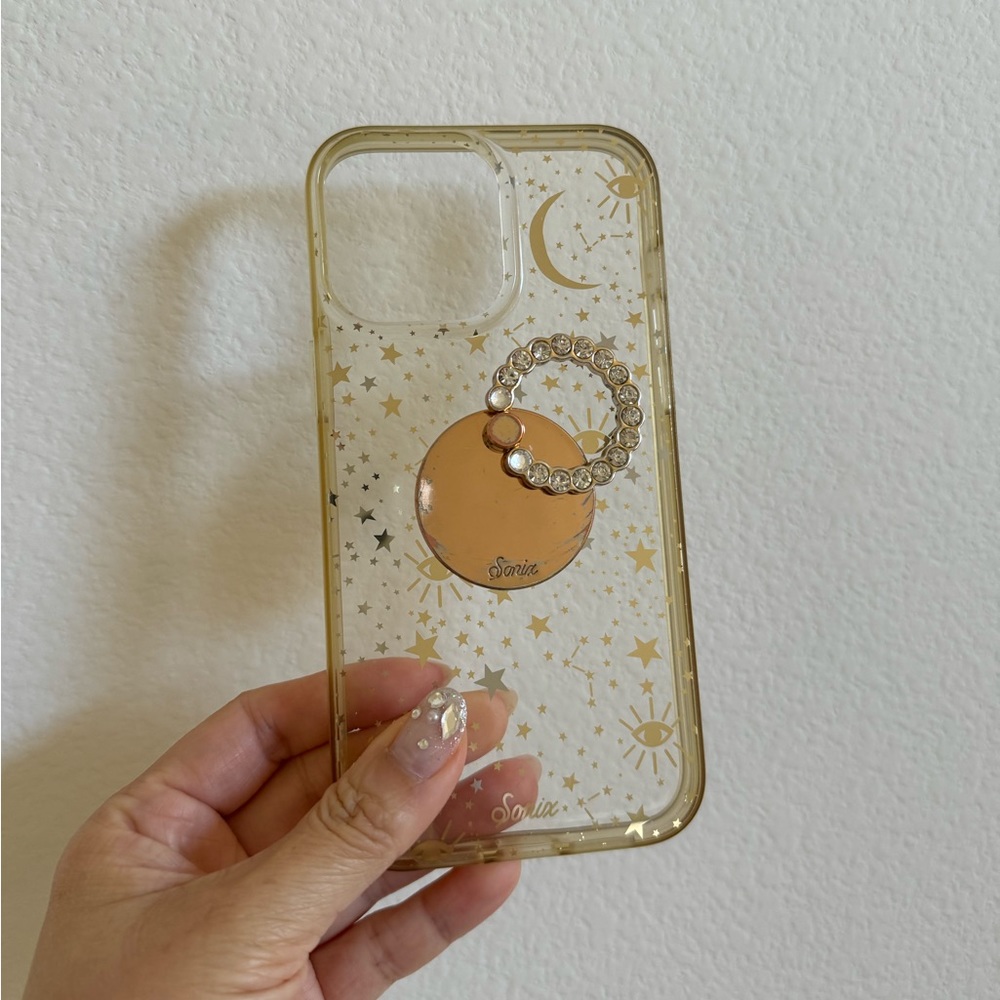 Sonix Cosmic iPhone 13 Pro Max Phone Case & Rhinestone Phone Ring